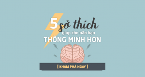 [Infographic] 5 sở thích giúp bạn thông minh hơn