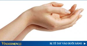 bị tê tay vào buổi sáng